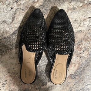 Sonoma Black Woven Mules for Women